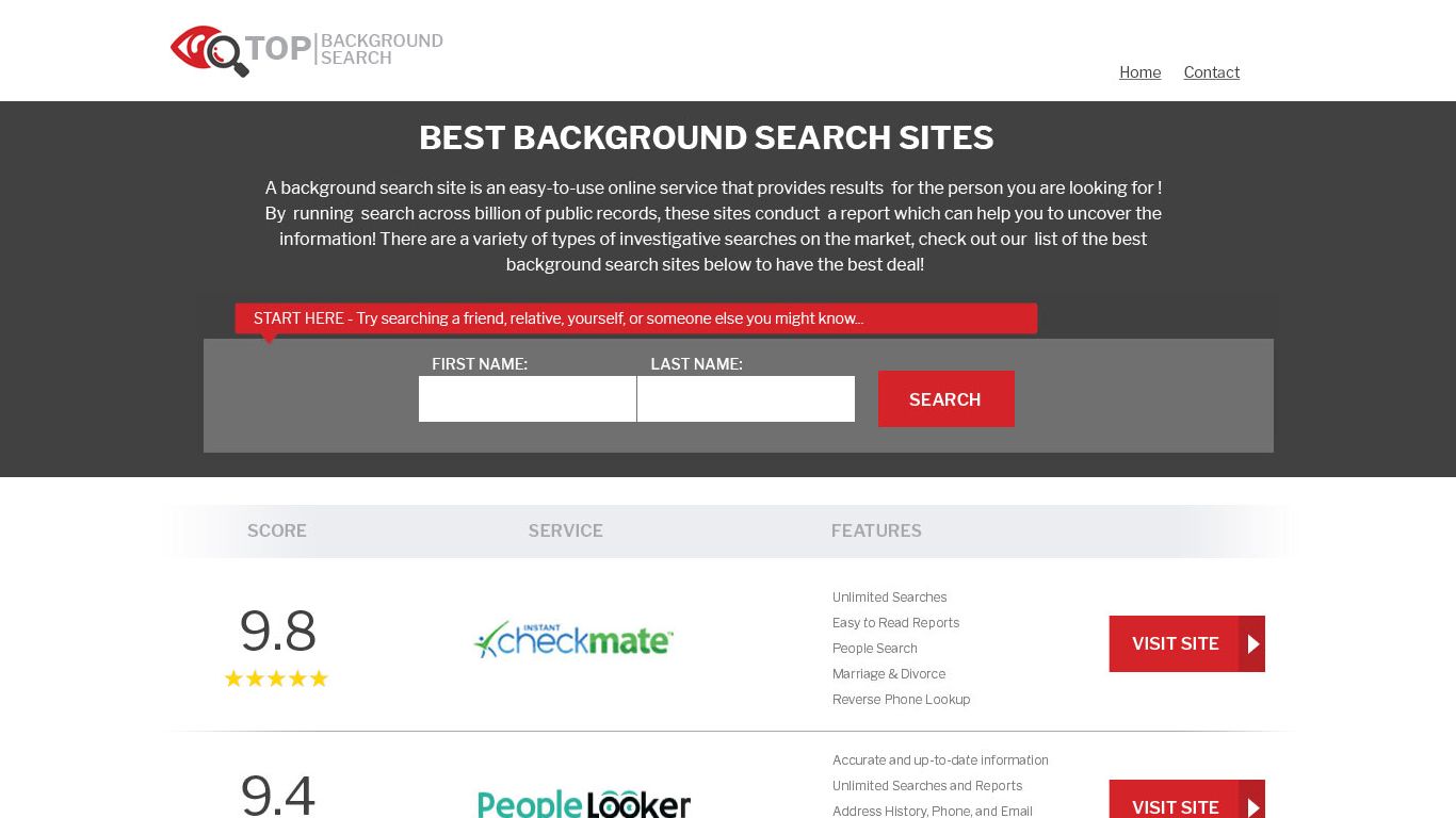 Best Background Check Service 📋 Aug 2022